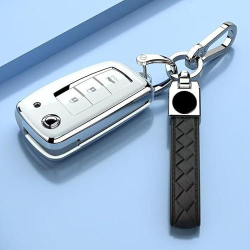 Jialet Coque de Clé de Voiture pour Nissan 350Z 2007-2009, Auto Etuis Porte-Clés Coque de Protection pour Clé Résistant à l'usure Couverture Cas de Clé Étui à Clés Couvre Clef Accessoires,B3-1