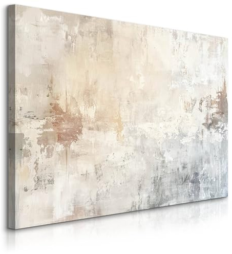 Muralo Wandbilder Abstrakter Beton, Aufhängefertig, Kunstdruck - 70x50 cm | Leinwandbild, Modernes Design, UV-beständig - ideal für Wohnzimmer, Schlafzimmer und Büro