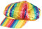 HENBRANDT Rainbow Sequin Cap Hut, Mehrfarbig, Einheitsgröße