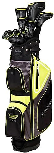 Tour Edge Golf Bazooka 470 Black Complete Set-Steel-RH (B7SRSU12.B)