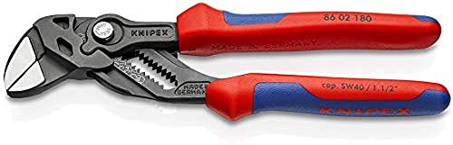 KNIPEX Tools - Pliers Wrench, Black Finish, Multi-Component (8602180)