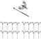 Chrome Bass Drum Claw Hooks Für Bass Drum Percussion, Hohe ProduktProduktqualität, 16er Pack