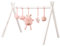 roba Baby Spielbogen aus Holz - Baby Gym & Montessorie Spielzeug mit Anhänger roba Style - Activity Center & Spieltrapez ab 3 Monaten - Rosa