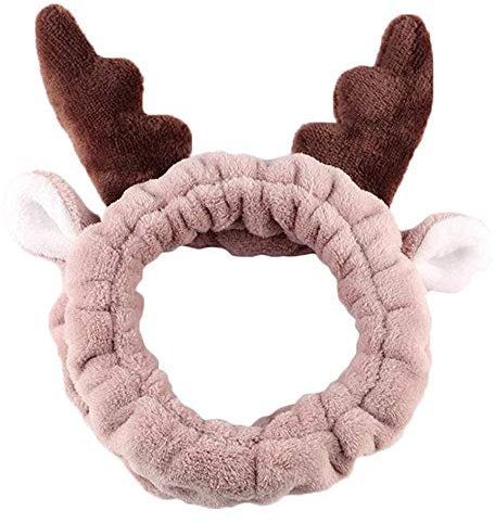 Make-up Haarband Cute Deer Antlers Fashion Wash Kosmetisches Stirnband Duschbogen Stirnband zum Waschen Gesicht Kostengünstig und langlebigNützlich und praktisch