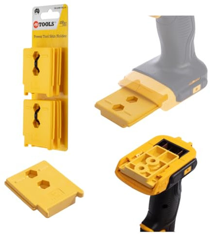 48 Tools 18V Power Tool Halterung für Dewalt | Praktische Werkzeughalterung für 4 Geräte | Robuste Metallkonstruktion | Platzsparend & stabil