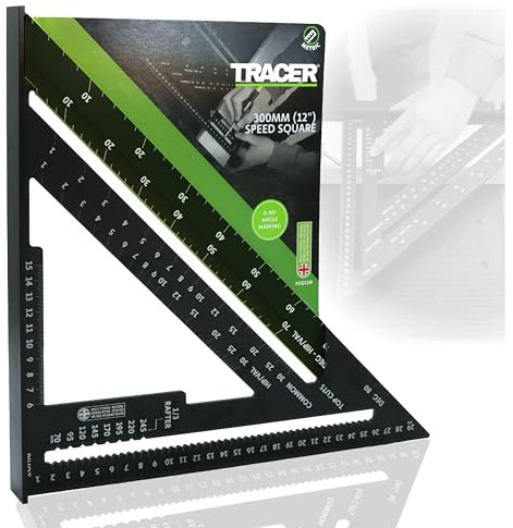 Tracer Speed Square 300mm 12 Rafter & Roofing Square Metric