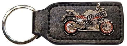 Lenimia Porte-clés pour Triumph Street Triple RS - Porte-clés de moto pour triumph street triple rs, street, street, keychain, keyring, lavero, multicolore, angemessen