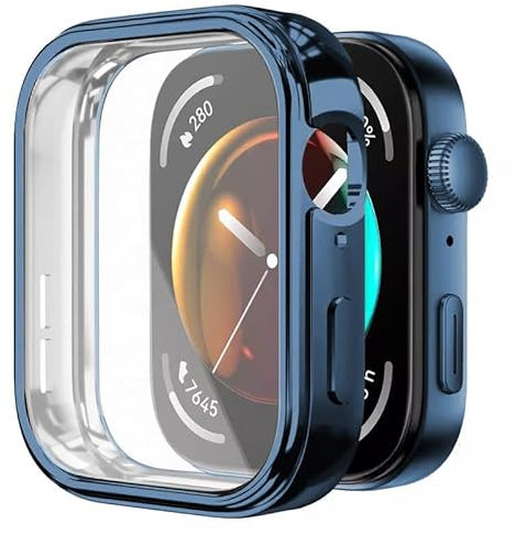 Huawei Watch Fit 3 Hülle - Flexibler TPU Displayschutz, Kratzfeste Schutzhülle, Smartwatch Protector Cover Case für Damen/Herren