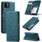 Cracedily for Samsung Galaxy A22 5G Case, Flip Wallet Leather Case with Card Holder Magnetic Closure Shockproof Kickstand Protective Phone Cases Cover for Samsung A22 5G,Blue-Green