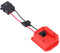 Kinder Reiten Spielzeug Batterie Adapter Kleinkind Ride On Konverter 18V für Peg Perego 48‑11‑1828 (Schwarzer Stecker)