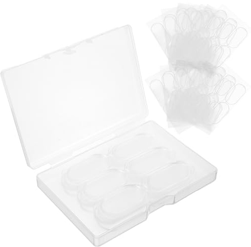 OKUMEYR Corrector 60 Unidades de Orejas de Silicona Adhesivo Duradero y Resistente al Sudor Accesorio Cosmético Discreto y Portátil para Orejas de Elfo