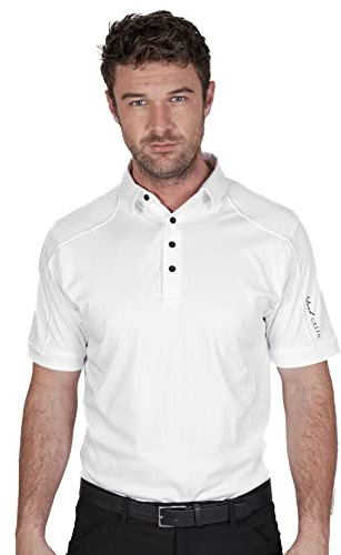 Island Green Men's Golf Moisture Wicking, Quick Drying & Breathable Polo Shirt