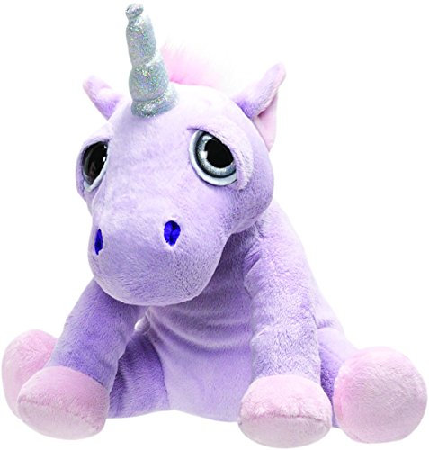 Plüschtier der „Li‘l Peepers“-Reihe von Suki Gifts, Einhorn-Kuscheltier, mittelgroß