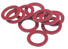 Joint fibre rouge eau chaude/eau froide 15x21 (1/2) (lot de 10) NOYON & THIEBAULT