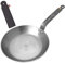 DE BUYER 5610.24 Mineral B Element Bratpfanne, Eisenstahl Plus Handschutz Griffschutz Spar-Set (24)