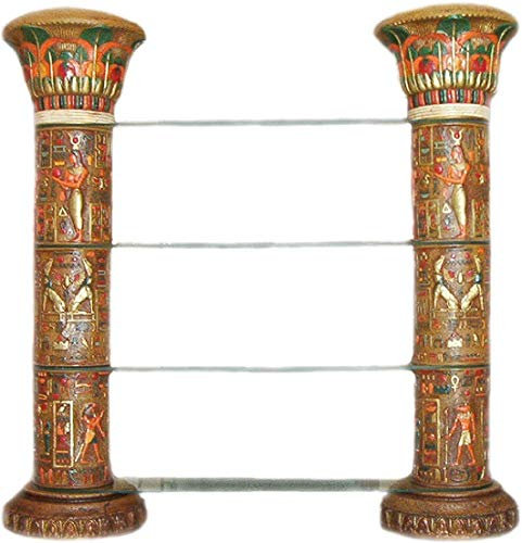 JV Moebel Regal Glas Vitrine Ägyptische Regale Vitrinen XXL Säulen 180cm Säule Ägypten Neu