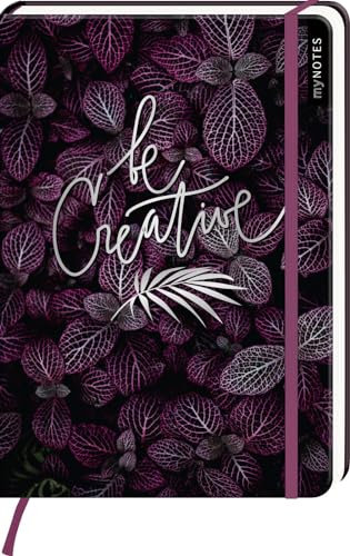 myNOTES Notizbuch A5: Be creative: Notebook medium, gepunktet | Für kreative Designfans: Ideal als Bullet Journal oder Tagebuch