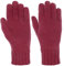 Seeberger Feinstrick Fingerhandschuhe Strickhandschuhe Damenhandschuhe (One Size - himbeerrot)