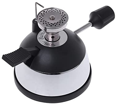 Jxjamp Küchenzubehör Mini Tabletop Butangasbrenner mit Keramikflammenkopf passend für Siphon Siphon Hario Kaffeemaschine 10166 Ersatzteile