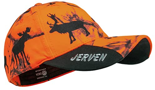 Jerven Kamu Base Cap Fjell Camo (Orange)