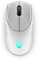 Alienware Tri-Mode AW720M Wireless Gaming Mouse, Optical Sensor, 8 Configurable Buttons, Fast-Charging, White