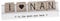 Scrabble Sentiments I Love Nan To The Moon Wooden Scrabble Table Plaque Gift 310252
