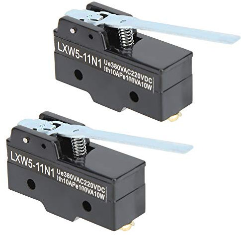 Pilipane Inkubator-Steuersystem-Grenzschalter,Inkubator-Grenzschalter, Ersatz für Farm-Brutgeräte, Zubehör, 220 V (2 Stück), Inkubator-Endschalter Inkubator-Teile Inkubator-Zubehör Brutmaschinen-