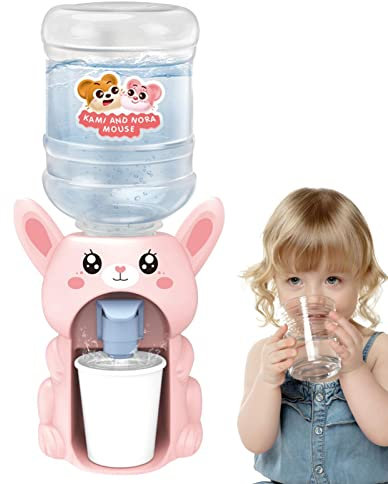 Abonda Water Dispenser Toy, Cartoon Drink Water Dispenser Toy, Cute Water Dispenser, Simulation Water Dispenser Kitchen Toy for Children