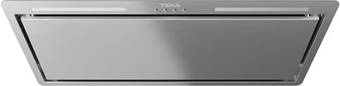 TEKA Campana Extractora Integrable 60 cm, Aspiración Perimetral, Mandos Electrónicos, 2 Lámparas LED, 3 Velocidades + Intensiva, Motor EcoPower, Recirculación, GFL 77760 EOS IX