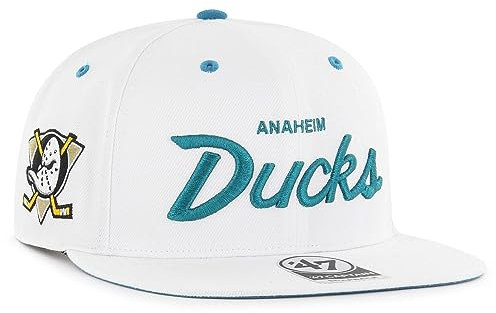 '47 Brand Snapback Cap - Crosstown Anaheim Ducks weiß