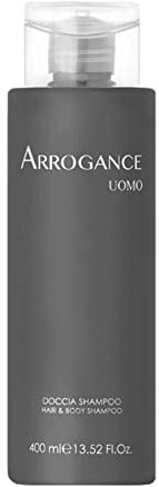 Arrogance Uomo Doccia Shampoo, 400 ml