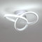 Osairous Plafonnier LED Moderne, 22W 2500LM Lampe de Plafond Blanc Chambre, Luminaire Plafonnier Cuisine en Aluminium pour Balcon Salon Couloir, Blanc Froid 6500K, Dia 25cm
