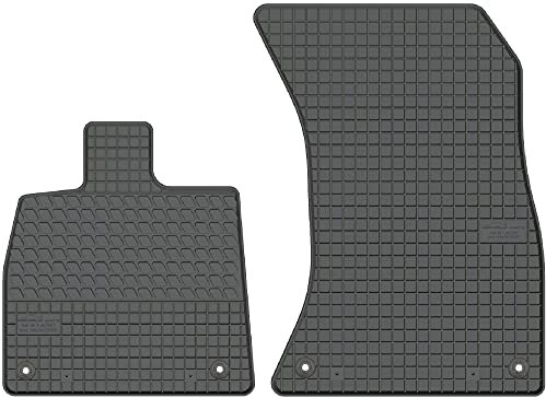 Gummimatten Vorne Gummi Fußmatten Satz für Audi Q5 II FY (ab 2016) - 2-teilig - Passgenau