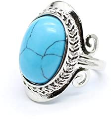 Statement-Ring Aus Naturstein Für Damen – Geometrisch Facettierte Blau-Türkisfarbene Fingerringe,Modischer Roter Achat-Öffnungsring,Verstellbarer Ring Für Damen,Modeschmuck Für Damen,Eleganter G