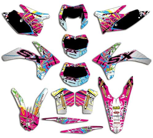 ENARUI Dekor Aufkleber Kompatibel mit KTM 125 250 400 450 350 200 300 150 500 525 EXC EXC-F XCW 2012 2013 und KTM XC XCF SXF 2011 2012