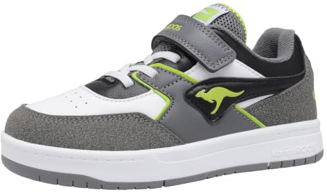 KangaROOS K-CP Bounder EV Sneaker Kinder Schuhe Unisex 10269 000 2107 grau/grün