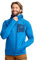 RevolutionRace Evolution Stretch Fleece Hoodie für Herren, Zip Hoodie für Wandern und Outdoor-Aktivitäten, Classic Blue, S