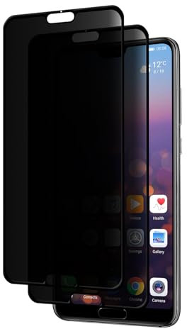 MiKoyi Privacy Schutzfolie Kompatibel mit Huawei P20 Pro, [2 Stück] [Kratzfest] Displayschutz Anti-Spy Displayschutzfolie 9H Härte Panzerglas Gehärtetes Glas Folie für Huawei P20 Pro