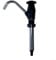 Zeroupshop Hand Water Pump, Sink Water Hand Pump Tap Double Action Camping Trailer for MOTORHOME Replacement Pumping Tool For for MOTORHOMEs, Boats, Work Vehicles (Black)