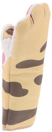 SHOWERORO Cat Kitchen Mitts Fun Adorable Cat Paw Oven Mitts Heat Resistant Easy to Clean for Baking Cooking