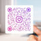 Benutzerdefinierte QR-Code-Aufkleber, benutzerdefinierte Aufkleber für Business-Logo, QR-Code-Etiketten (weiß)