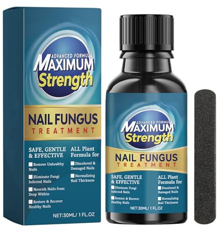 Fungal Nail Treatment - Extra Strong Nail Fungus Treatment for Toenail and Fingernail - Anti fungus Nail Repair - Protects Thick, Broken, And Discolored Nails
