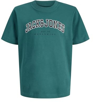 JACK & JONES Herren Jjecaleb Varsity Tee Ss O-Neck Noos Pls