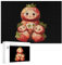 Matryoshka Russian Strawberry Nesting Doll Jigsaw Puzzle for Adults 300 PCS Wooden Challenging Puzzles for Home Party Decor