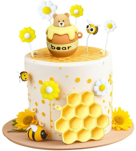 décoration gâteau abeille haut de gâteau mignon décorations adorables rayon miel cupcakes abeilles pour baby shower anniversaire fête nuptiale