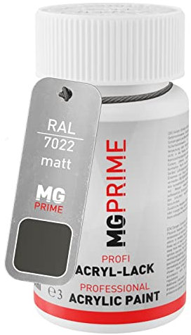 MG PRIME RAL 7022 Umbragrau/Umbra grey matt Lackstift 50 ml schnelltrocknend