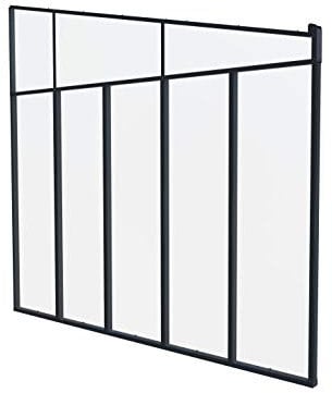 Palram Canopia Terrassenabdeckung Four Series Seitenwand grau, 4 Meter Tiefe, 4 Meter Tiefe