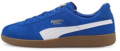 PUMA Erwachsene Handballschuhe 48, Royal White Gum Blue Beige