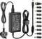 KFD Universal 24V Power Supply Adapter for Printer Scanner Camera LED Monitor AC 100-240V to DC 24V Transformer Charger 10 Connectors for Silhouette Cameo 1 2 3 4 5 Cricut Maker 3 Explore 3