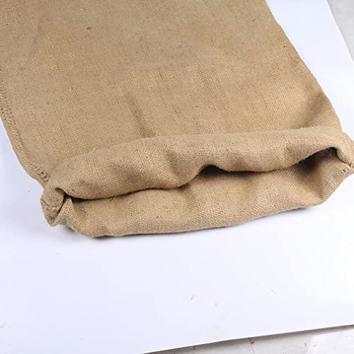 YiYYPT Winterschutz Jutesack 480g/m² 5 Stück 76x110cm/90-100kg groß wiederverwendbarer Sack Kartoffelsack Aufbewahrungssäcke für Obst und Gemüse Zwiebelsack Frostschutz für Pflanzen